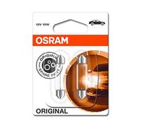 OSRAM 6411BLI2 - Lámpara SV8.5-8, 12V, 10W, C10W, Blanco