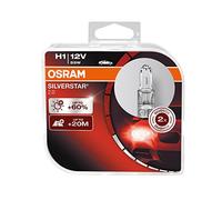 Osram 64150SV2-HCB Silverstar 2.0 H1 Lámpara Halógena de Faros, Duo