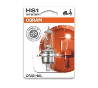 Osram 64185 Original Line HS1 Lámpara Halógena para Faro de Moto, 12V, 5W, Casquillo PX43T, Embalaje Estuche Individual