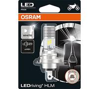 OSRAM 64185DWP-01B Lámpara LED para faros de motocicleta, Blanco 6000K, LED Retrofit, Sólo para uso offroad, Color Blanco