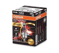 OSRAM 64193NB200 Night Breaker 200 Lampadina alogena H4-12V/60-55W-pezzo singolo