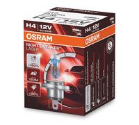 H4 1 NIGHT B LASER 55/60W 12V NEXT GENERATION +150%
