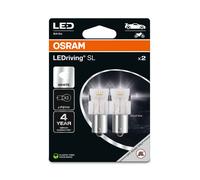 OSRAM LEDriving SL, P21W, Blanco 6000K, Doble Blíster (2 lámparas), LED Retrofit, solo uso todoterreno