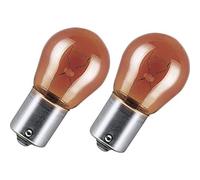 OSRAM 7507-02B Lámpara BAU15s 12V 21W PY21W, naranja, Doppelblister