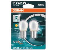 OSRAM Bombilla Diadema PY21W 12V/21W - X2, transparente