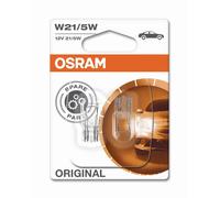 Bombilla OSRAM W21/5W Standard 12V/5/21W, 2 Pieza