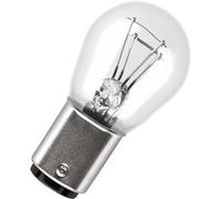 Osram 7528ULT Ultra Life P21/5W Lámpara Halógena Auxiliar, 3 Veces más Duración, 12V, 5W, Casquillo BAY15D, Embalaje Estuche Individual