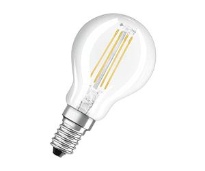 Osram 819337 Bombilla LED E14, 4 W, Blanco, Pack of 3 unidades | , LED Lamp, 45 mm dia, 10000 h, Paquete de 3