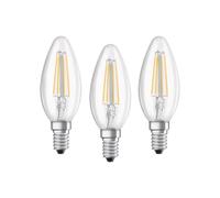 Osram 819719 Bombilla LED E14, 40 Watt, 4000 Kelvin, Blanco, 3 Unidades