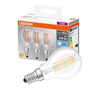 Osram 819733 Bombilla LED E14, 4 W, Blanco, 3 Unidades
