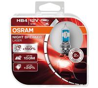 OSRAM HB4 Lámpara Faro de Carretera 51W 4200K Luz Alta Halógena 9006NL-HCB
