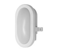 OSRAM Aplique de pared LED Bulkhead 6W, 4000K, blanco, IP54 | LED Bulkhead, Ceiling Fans with Lighting, Blanco, 20000 h, Paquete de 1