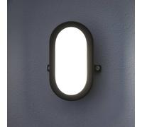OSRAM aplique LED para exterior BULKHEAD negra 6 W plástico IP54