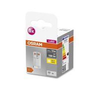 OSRAM Base PIN bombilla LED bi-pin G4 0,9 W 100 lm, paquete de 5 unidades EC:EPREL:522866