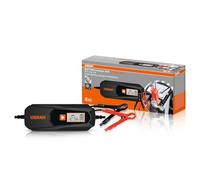 OSRAM BATTERYcharge 405 ESSENTIAL, cargador inteligente de 5 A y dispositivo de mantenimiento de baterías, para vehículos de 6 V y 12 V, 3 m cable, protección contra polaridad inversa y cortocircuito
