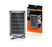 OSRAM BATTERYcharge SOLAR 10W, dispositivo de mantenimiento de batería solar, carga de batería 12V, panel solar impermeable, protección contra polaridad inversa