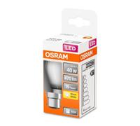 OSRAM bombilla a gota LED B22d 4W 2.700K mate EC:EPREL:523183