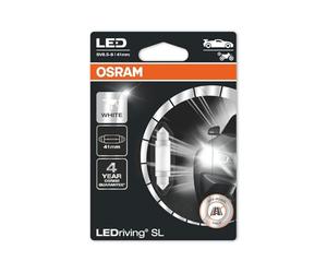 OSRAM BOMBILLA AUXILIARES LEDRIVING SL W21/5W (41mm) SV8.5-8 12V 5W, blanco