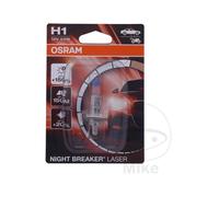 OSRAM NIGHT BREAKER LASER H1, +150% más brillo, lámpara de faro halógena, 64150NL-1BL, 12V, blister (1 lámpara)