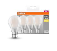 OSR 075115132 - Lámpara LED base B22d, 7 W, 806 lm, 2700 K, filamento, pa