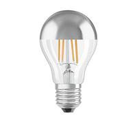 OSRAM Bombilla LED | Casquillo: E27 | Blanco cálido | 2700 K | 4 W | equivalente a 35 W | LED Retrofit CLASSIC A Mirror