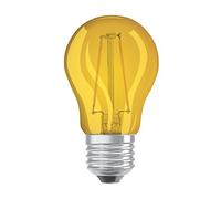 Osram bombilla LED, casquillo: E27, Blanco cálido | Amarillo | 1,60 W | Repuestos para la bombilla de 15 W | LED Star Deco Esferica