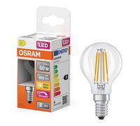 Osram bombilla LED E14 filamento transparente regulable 2700K de 5,9W (60W)