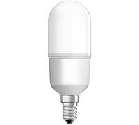 OSRAM Bombilla LED E14, STAR STICK, blanco frío, 4000 K, 9-10 W, equivalente a 75 W, mate, el embalaje puede diferir