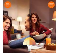 OSRAM bombilla LED E27 7W blanco cálido GLOWdim clear EC:EPREL:523229