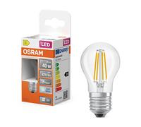 Osram Bombilla LED E27 | Esférica P45 | Filamento | Transparente | 4000K | 3,4 W (40 W)