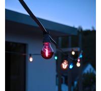 OSRAM bombilla LED E27 Star Décor Cla A 2.5W, roja