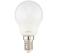 OSRAM - Bombilla LED esférica Mate 6W=40 E14 luz cálida 15.000 horas