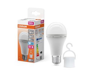 Osram bombilla LED recargable E27 pera A60 mate (8 W)