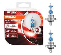 Osram Bombilla para Automóvil Night Breaker Laser H7 12V 55W