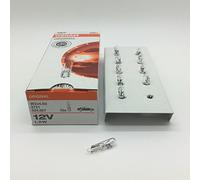 OSRAM - Bombilla para tablero de instrumentos 286, T5, 12 V, 1,2 W, W2x4.6Dd, 2721, 10 unidades
