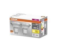 OSRAM Bombilla reflectora LED GU10 PAR16 4,3W 2.700K 36° lote de 2