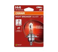 OSRAM Bombilla Rompenoche Plata H4 12V/60/55 - x1, plata