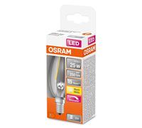 OSRAM bombilla vela LED E14 2.8W 827 claro atenuable EC:EPREL:523129