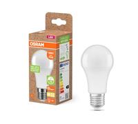 OSRAM Bombillas LED E14, LED Star A 75 Reciclaje 10W, 2700K blanco cálido, mate, 1055 lm, 40% plástico reciclado, reemplaza bombillas tradicionales de 75W