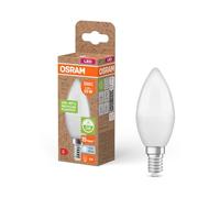 OSRAM Bombillas LED E14, LED Star B 25 Reciclaje 3,5W, 4000K blanco frío, mate, 250 lm, 40% plástico reciclado, reemplaza bombillas tradicionales de 25W, Paquete de 6