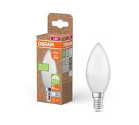 OSRAM Bombillas LED E14, LED Star B 40 Reciclaje 4,9W, 4000K blanco frío, mate, 470 lm, 40% plástico reciclado, reemplaza bombillas tradicionales de 40W