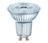 Osram Bombillas reflectoras LED regulables con casquillo GU10 | ahorro de energía, 35 W de repuesto, vida útil extra larga (40.000 H), ángulo de haz de 36°, blanco cálido | PAR16 35 36° 3,4 W/3000 K