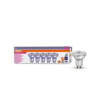 Osram Juego de 5 lámparas reflectoras LED Gu10 5,9