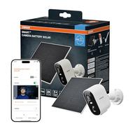 OSRAM Cámara Exterior Smart+ WiFi con batería Solar 4MP 2K IP66 Blanca | SMART+ WIFI Outdoor Camera Battery Solar, Outdoor Lighting Accesories, blanco, , Paquete de 1