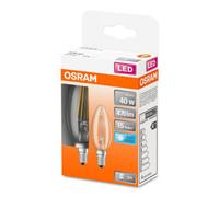 OSRAM Classic B LED E14 4W 4.000K claro 2 ud EC:EPREL:523193