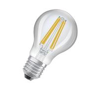 OSRAM Lámpara LED SUPERSTAR+ CLASSIC A FIL 60, E27, forma bombilla, 4,3W, 806lm, 2700K, luz blanca cálida, regulable, tecnología filamento LED, optimo consumo energético, eficiencia energética B