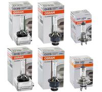 OSRAM Classic Xenarc Lámpara Xenón Bombilla H1 H4 H7 D1S D2S D3S D4S W5W P21W