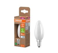 OSRAM con forma clásica Edison, con filamento LED decorativo, A, E27, 2,2 W, 470 lm, 4000 K, blanco frío. Sin calentar, 100% luz inmediatamente. Parpadeo bajo.