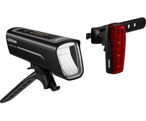 OSRAM Conjunto de Iluminación LEDsBIKE Race 100 con Aprobación StVZO rojo/negro