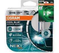Osram D1S 12V+ 24V 35W Xenarc Cool Blue Intense Nextgen. 6200K +150% 2Stk W5W Ll